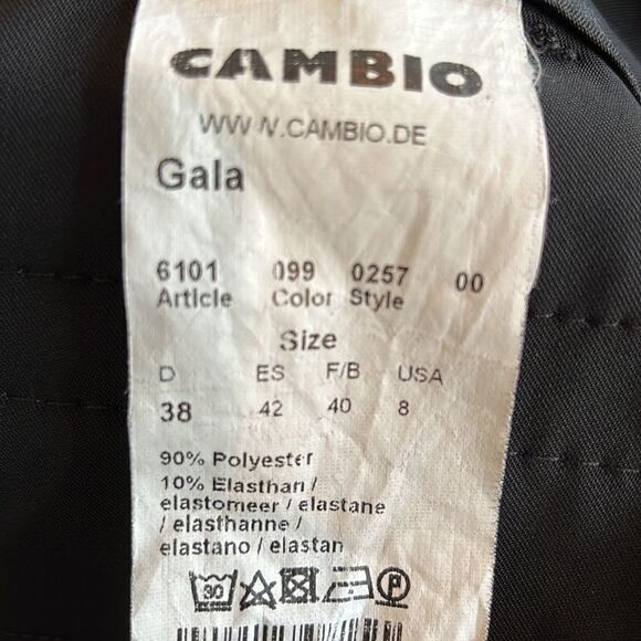 Cambio women’s black dress pant. Gala style - Picture 6 of 6